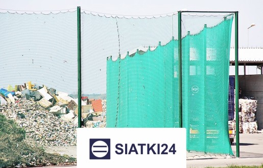 Zabezpieczenie przemysłowe siatkowe sznurkowe do ochrony Siatki24.eu - Zabezpieczenie przemysłowe siatkowe sznurkowe do ochrony