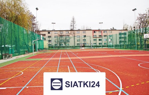 Siatka ochronna do ogrodzenia boisk o wysokości 4 m z komórkami 10x10 cm i grubości 4 mm Siatki24.eu - Siatka ochronna do ogrodzenia boisk o wysokości 4 m z komórkami 10x10 cm i grubości 4 mm