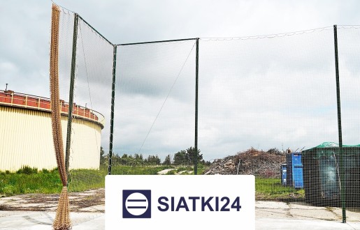   Siatki24.eu - Zadaszenie z siatki placu na wymiar 