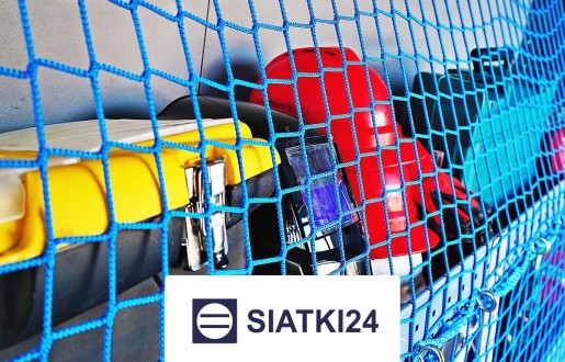 Siatka zabezpieczająca do regałów w busie, wykonana z solidnego sznurka o oczkach 4,5x4,5 cm, zapewniająca trwałe i optymalne za Siatki24.eu - Siatka zabezpieczająca do regałów w busie, wykonana z solidnego sznurka o oczkach 4,5x4,5 cm, zapewniająca trwałe i optymalne za