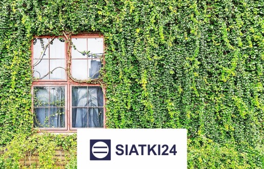   Siatki24.eu - Siatka na ścianę do zabezpieczenia roślin pnących 