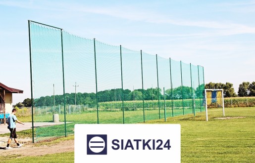   Siatki24.eu - Siatka ochronna do piłki nożnej - Piłkochwyt 