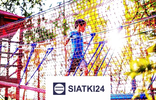   Siatki24.eu - Siatka ochronna na park linowy wykonana z wytrzymałego tworzywa 