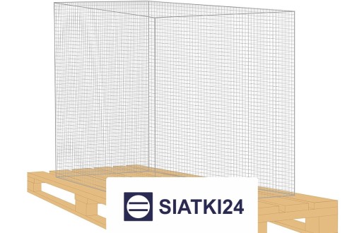   Siatki24.eu - Siatka ochronna do pokrowców na palety, wykonana z tworzywa, elastyczna i zabezpieczająca ładunki. 