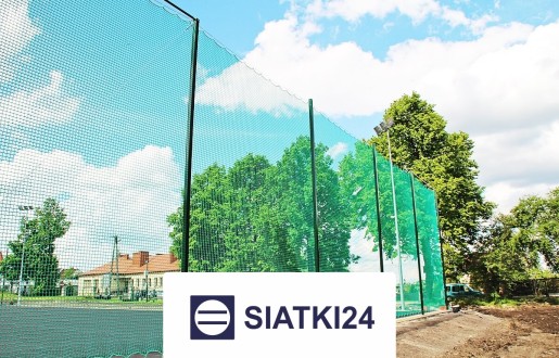   Siatki24.eu - Siatka ochronna do zabezpieczenia boiska piłkarskiego - Piłkochwyt na wymiar, wykonana z elastycznego tworzywa 