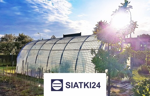   Siatki24.eu - Siatka na tunel foliowy do ochrony upraw przed silnym wiatrem 