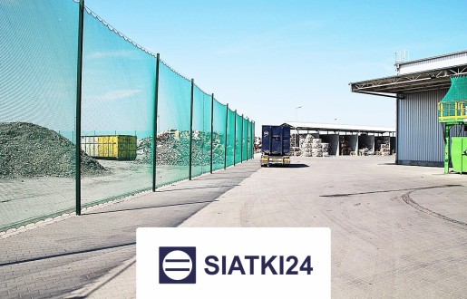 Zadaszenie z siatki placu na wymiar: Skuteczna ochrona magazynu Siatki24.eu - Zadaszenie z siatki placu na wymiar: Skuteczna ochrona magazynu