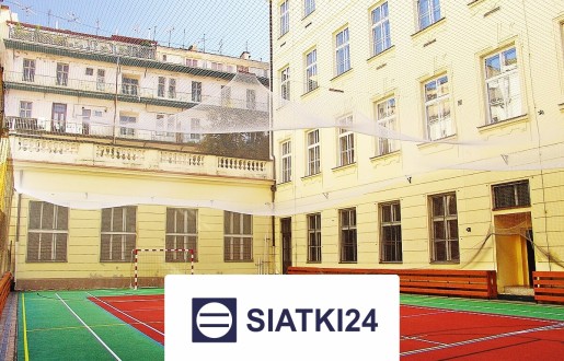 Ogrodzenia boiskowe do ochrony, siatkowe o wysokości 5m z wytrzymałymi słupami i gęstą siatką 6x6cm Siatki24.eu - Ogrodzenia boiskowe do ochrony, siatkowe o wysokości 5m z wytrzymałymi słupami i gęstą siatką 6x6cm
