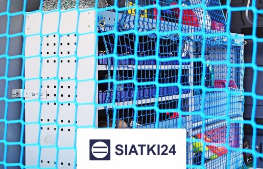 Siatka na pakę do ochrony ładunków podczas transportu Siatki24.eu - Siatka na pakę do ochrony ładunków podczas transportu