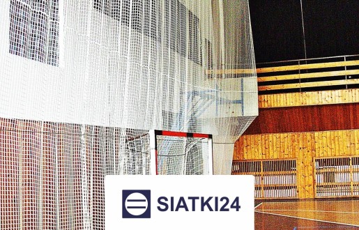 Siatki na hale sportowe do zabezpieczenia Siatki24.eu - Siatki na hale sportowe do zabezpieczenia