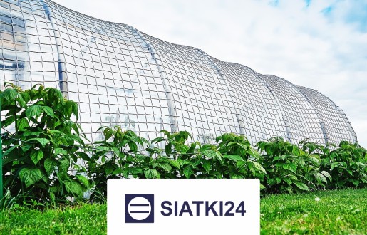   Siatki24.eu - Siatka na tunel foliowy do zabezpieczenia 