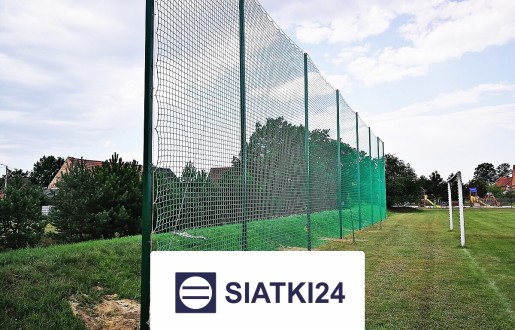   Siatki24.eu - Siatka tekstylna - Piłkochwyt do piłki nożnej na wymiar, wykonana z mocnego sznurka 