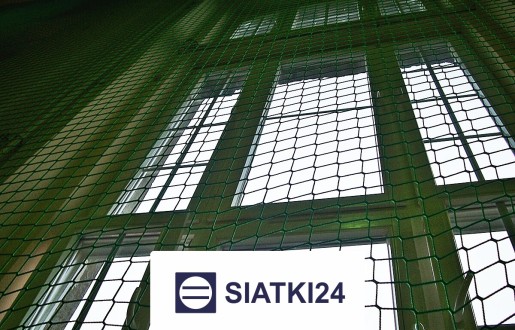 Siatki pod sufit do hali zabezpieczające Siatki24.eu - Siatki pod sufit do hali zabezpieczające