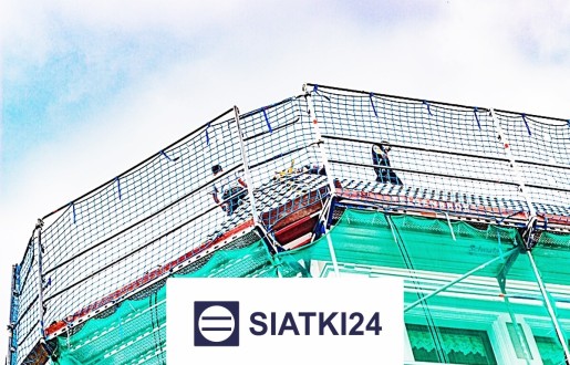 Siatka na elewacje do zabezpieczenia dachu o dużej wytrzymałości Siatki24.eu - Siatka na elewacje do zabezpieczenia dachu o dużej wytrzymałości