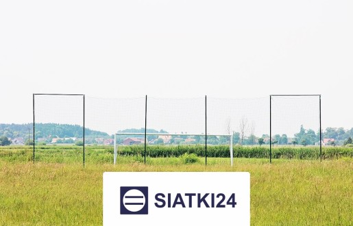 Ogrodzenie boiska szkolnego na wymiar z grubym sznurkiem Siatki24.eu - Ogrodzenie boiska szkolnego na wymiar z grubym sznurkiem