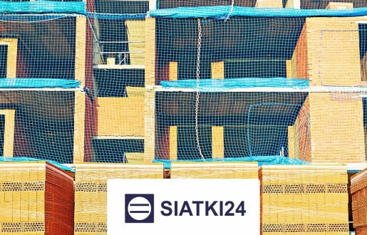 Siatka sznurkowa do zabezpieczania wykopów Siatki24.eu - Siatka sznurkowa do zabezpieczania wykopów