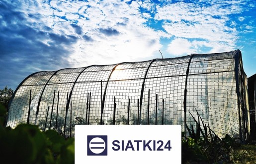   Siatki24.eu - Siatka na tunel foliowy do zabezpieczenia 