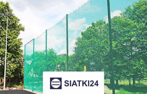 Piłkochwyt szkolny na wymiar - bezpieczna siatka zabezpieczająca do treningów na boisku Siatki24.eu - Piłkochwyt szkolny na wymiar - bezpieczna siatka zabezpieczająca do treningów na boisku