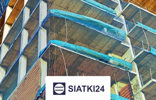 Siatka zabezpieczająca do wykopów budowlanych Siatki24.eu - Siatka zabezpieczająca do wykopów budowlanych