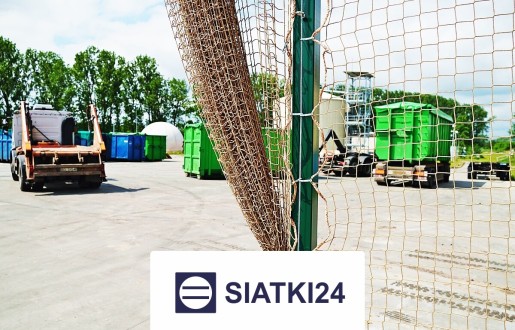   Siatki24.eu - Zadaszenie z siatki placu do ochrony systemu przechowywania lekkich towarów o wysokiej niezawodności 
