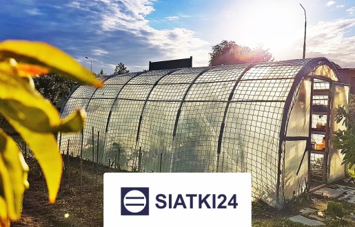   Siatki24.eu - Siatka na tunel foliowy do zabezpieczenia 