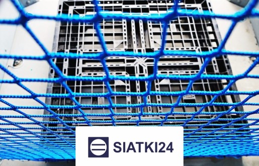 Siatka ochronna do regałów w busie, 2x2 cm, grubość 2 mm Siatki24.eu - Siatka ochronna do regałów w busie, 2x2 cm, grubość 2 mm