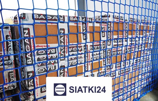 Siatka ochronna do regałów w busie, 2x2 cm, grubość 2 mm Siatki24.eu - Siatka ochronna do regałów w busie, 2x2 cm, grubość 2 mm
