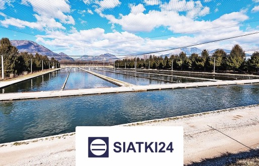 Siatka do hodowli ryb zabezpieczająca Siatki24.eu - Siatka do hodowli ryb zabezpieczająca