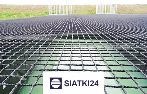 Siatka sznurkowa na akweny i zbiorniki – siatka ochronna do zabezpieczenia powierzchni wodnych Siatki24.eu - Siatka sznurkowa na akweny i zbiorniki – siatka ochronna do zabezpieczenia powierzchni wodnych